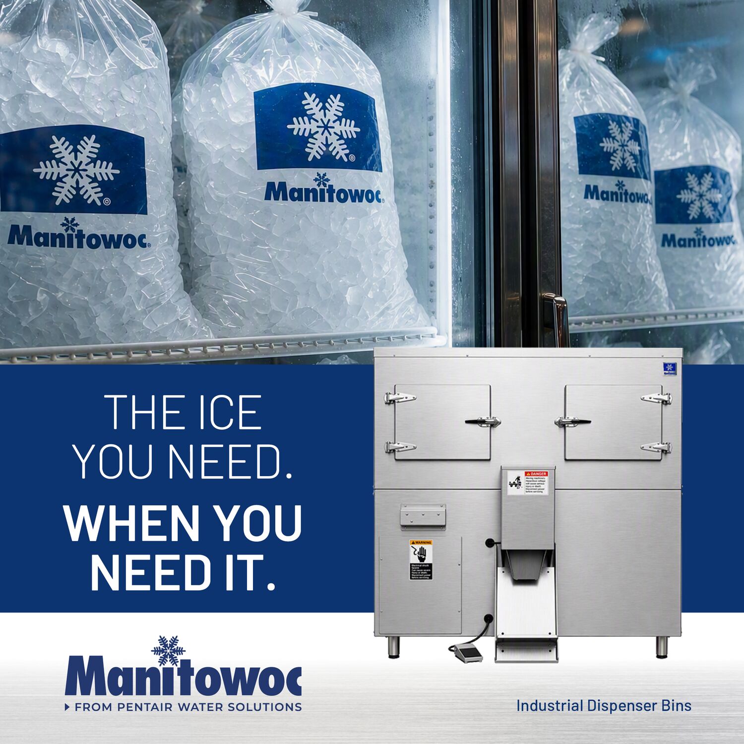 Manitowoc Industrial Dispensing Bins